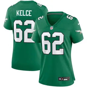 Jason Kelce Philadelphia Eagles Kelly  Green jersey