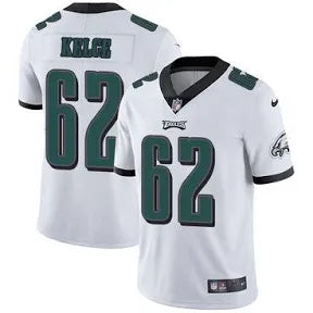 Jason Kelce Philadelphia Eagles base white jersey