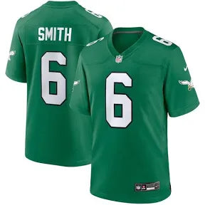 Devonta Smith Philadelphia Eagles Kelly green jersey