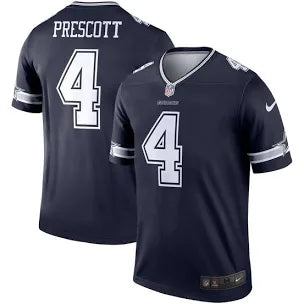 Dak Prescott Dallas Cowboys Navy blue alternate jersey