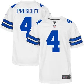 Dak Prescott Dallas Cowboys White jersey