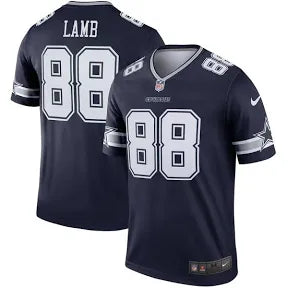 Ceedee Lamb Dallas Cowboys Navy Blue alternate jersey