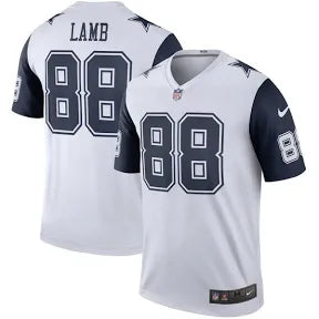 Ceedee Lamb Dallas Cowboys white alternate jersey