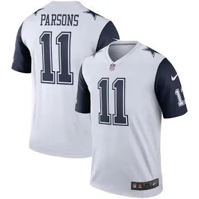 Micah Parsons Dallas Cowboys white alternate jersey