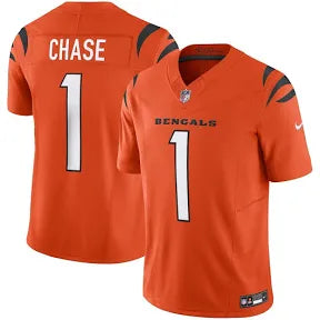 Ja’Marr Chase Cincinnati Bengals orange jersey