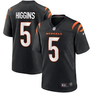 Tee Higgins Cincinnati Bengals black jersey