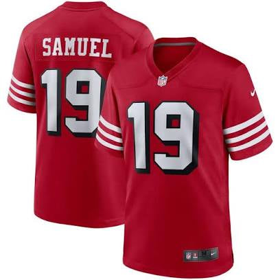 Deebo Samuel San Francisco 49ers red jersey