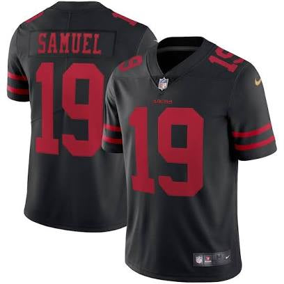 Deebo Samuel San Francisco 49ers black jersey