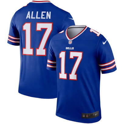 Josh Allen Buffalo Bills blue jersey