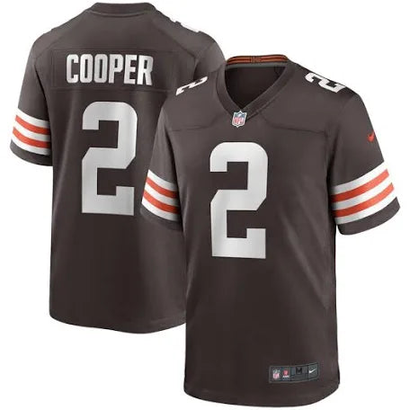 Amari Cooper Cleveland Browns brown jersey