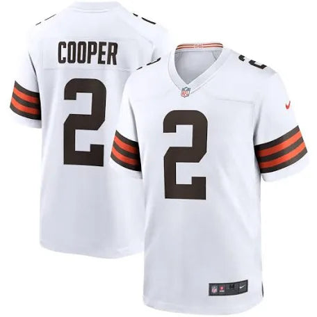 Amari Cooper Cleveland Browns white jersey