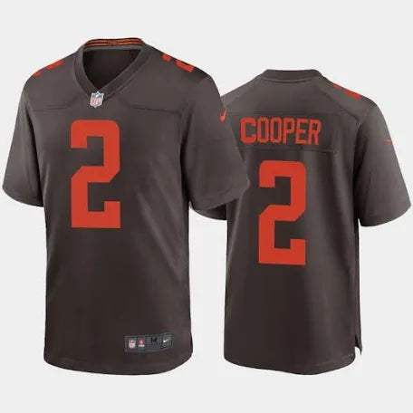 Amari Cooper Cleveland Browns brown and orange jersey