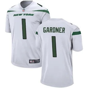 Sauce Gardner New York Jets white jersey