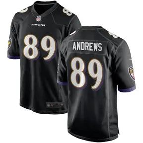 Mark Andrews Baltimore Ravens black jersey