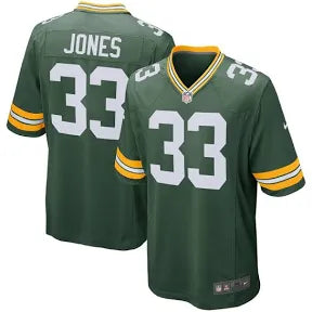 Aaron Jones Green Bay Packers green jersey