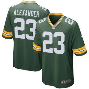 Jaire Alexander Green Bay Packers green jersey