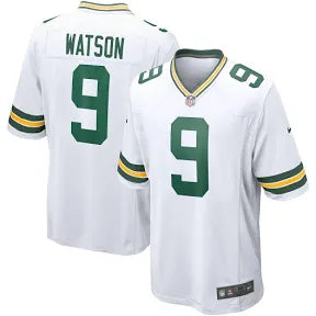 Christian Watson Green Bay Packers white jersey