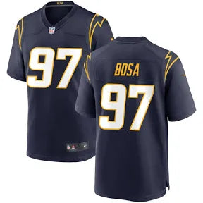 Joey Bosa Los Angeles Chargers dark blue alternate jersey