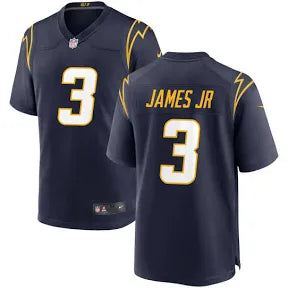 Derwin James Jr. Los Angeles Chargers  dark blue alternate jersey