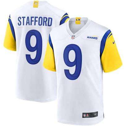 Matthew Stafford Los Angeles Rams white jersey