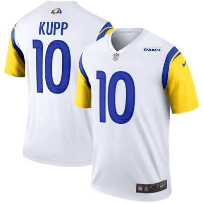 Cooper Kupp Los Angeles Rams white jersey