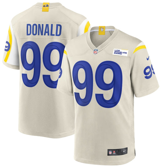 Aaron Donald Los Angeles Rams bone white jersey