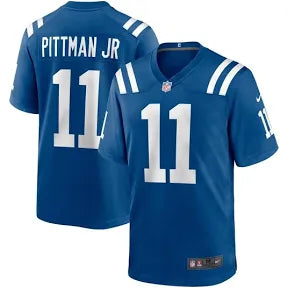 Michael Pittman Jr. Indianapolis Colts royal blue jersey