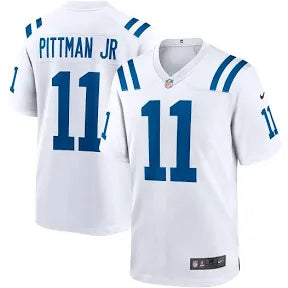 Michael Pittman Jr. Indianapolis Colts white jersey