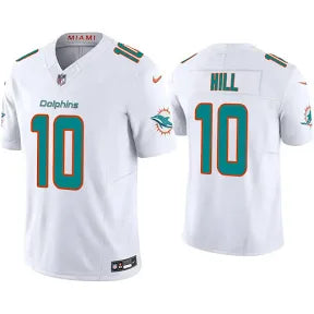 Tyreek Hill Miami Dolphins white jersey