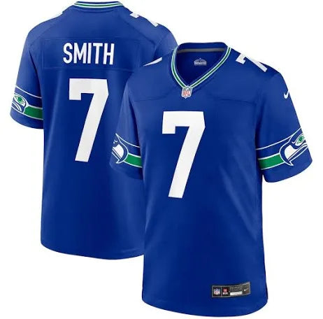 Geno Smith Seattle Seahawks retro jersey