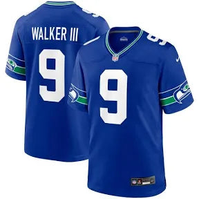 Kenneth Walker lll Seattle Seahawks retro jersey