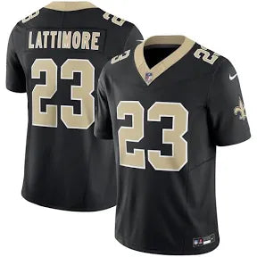 Marshon Lattimore New Orleans Saints black jersey