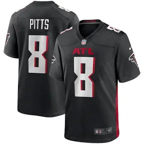 Kyle Pitts Atlanta Falcons black jersey