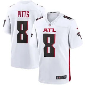 Kyle Pitts Atlanta Falcons white jersey