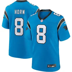 Jaycee Horn Carolina Panthers light blue jersey