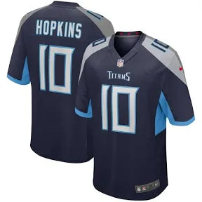 Deandre Hopkins Tennessee Titans dark blue jersey