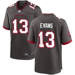 Mike Evans Tampa Bay Buccaneers gray jersey