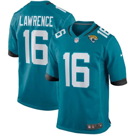 Trevor Lawrence Jacksonville Jaguars teal jersey