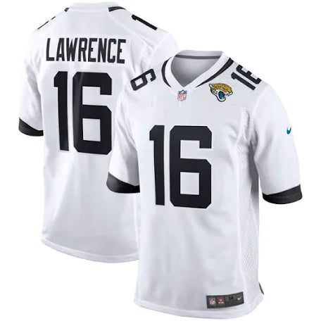 Trevor Lawrence Jacksonville Jaguars white jersey