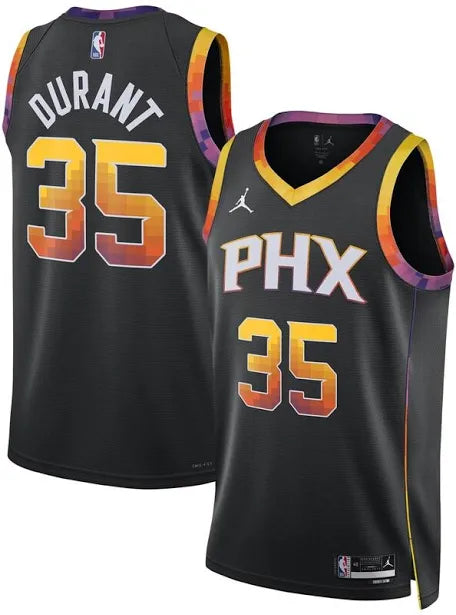 Kevin Durant Phoenix Suns black jersey