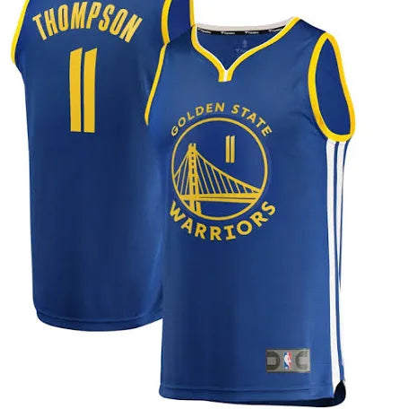 Klay Thompson Golden State Warriors blue jersey