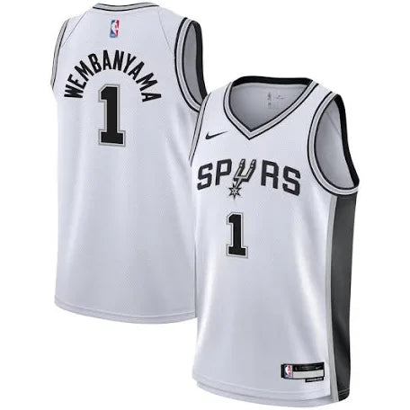 Victor Wembanyama San Antonio Spurs white jersey