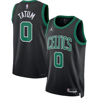 Jayson Tatum Boston Celtics black jersey