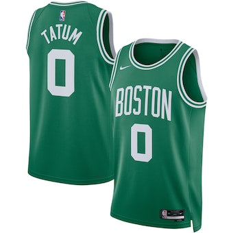 Jayson Tatum Boston Celtics green jersey