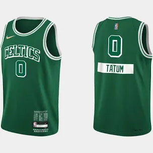 Jayson Tatum Boston Celtics 75th anniversary jersey