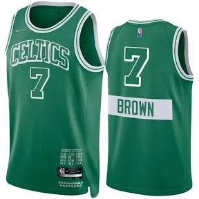 Jaylen Brown Boston Celtics 75th anniversary jersey