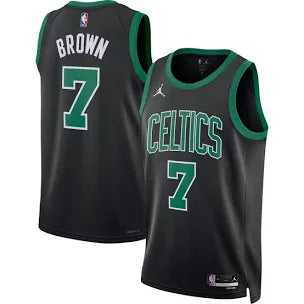 Jaylen Brown Boston Celtics black jersey