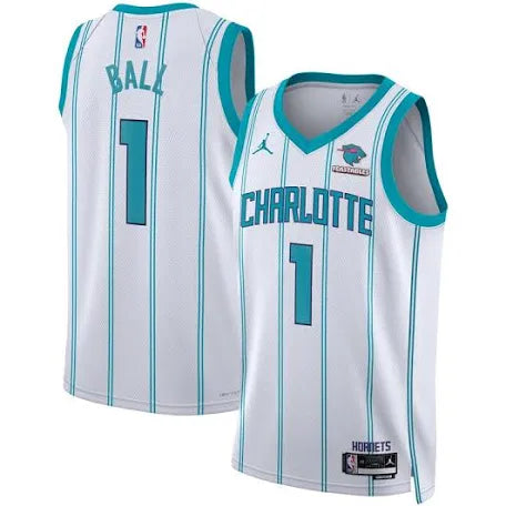 Lamelo Ball Charlotte Hornets white jersey