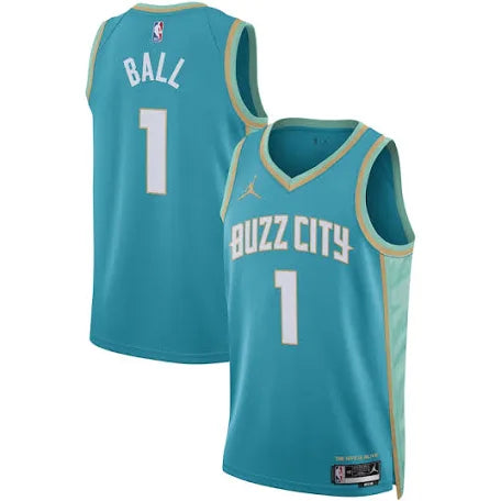 Lamelo Ball Charlotte Hornets 2023-24 city edition jersey