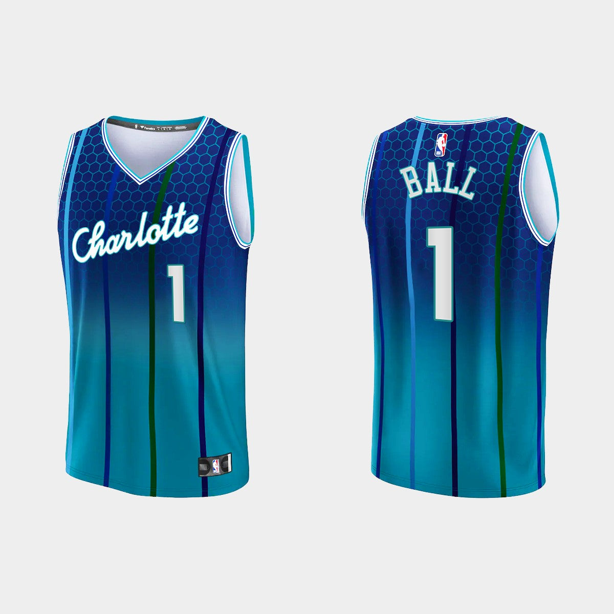 Lamelo Ball Charlotte Hornets 75th anniversary jersey